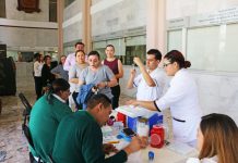 INICIA EN LA UADEC CAMPAÑA DE VACUNACIÓN CONTRA LA INFLUENZA EN COLABORACIÓN CON EL IMSS