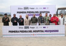 Ponen primera piedra de hospital de primer mundo en la Carbonífera