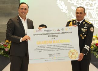 En Coahuila celebramos con orgullo el séptimo aniversario de la Guardia Nacional: Manolo